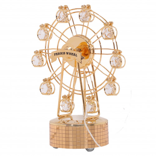 24K Gold Plated Ferris Wheel Music Box Eichlers