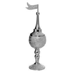Silverplated Havdalah Set With Filigree